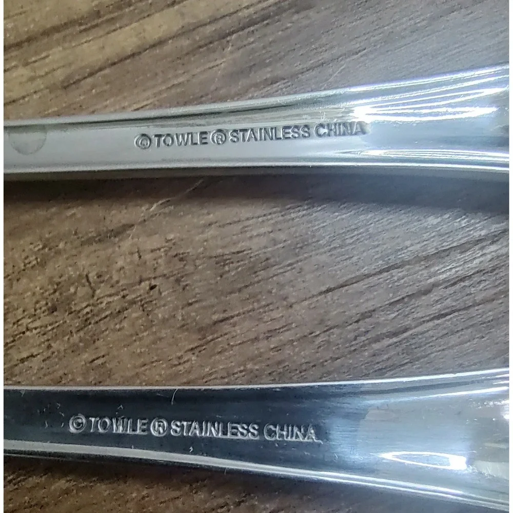 Towle Vienna Flatware Silverware Lot Of 2 Dinner Forks